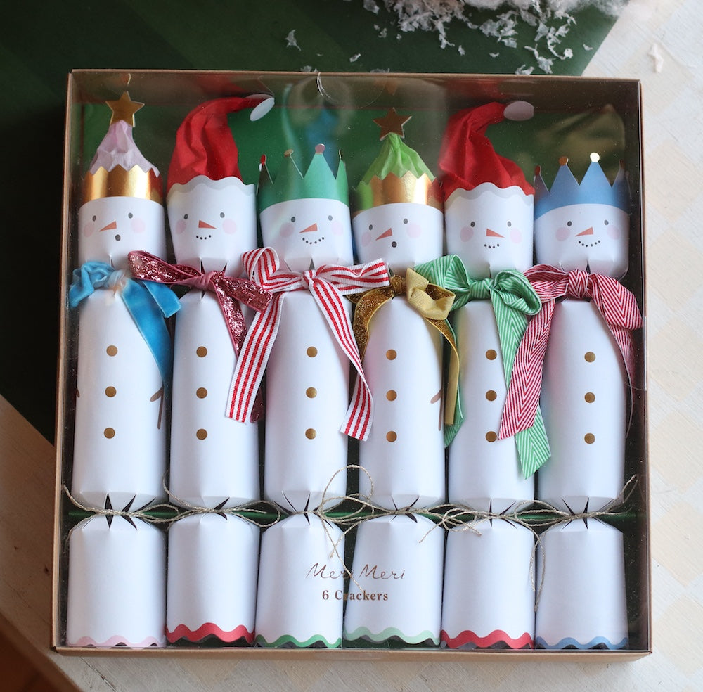 Meri Meri | Snowmen Christmas Crackers
