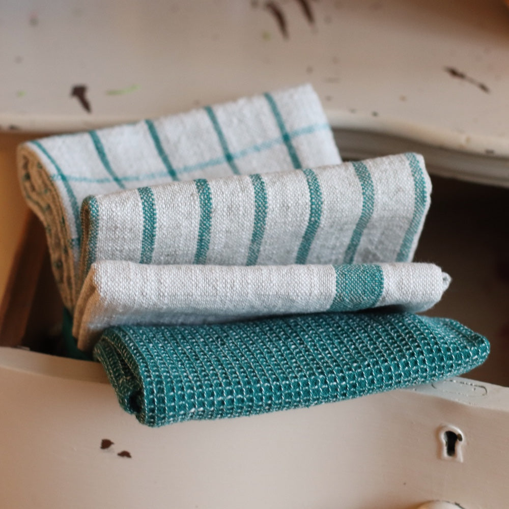 Cotton Towel | Green Prairie, Set of 4