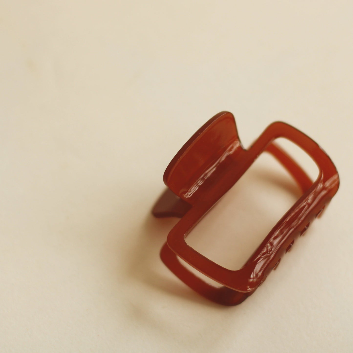 Anarchy | Rectangle Frame Hair Clip in Spice