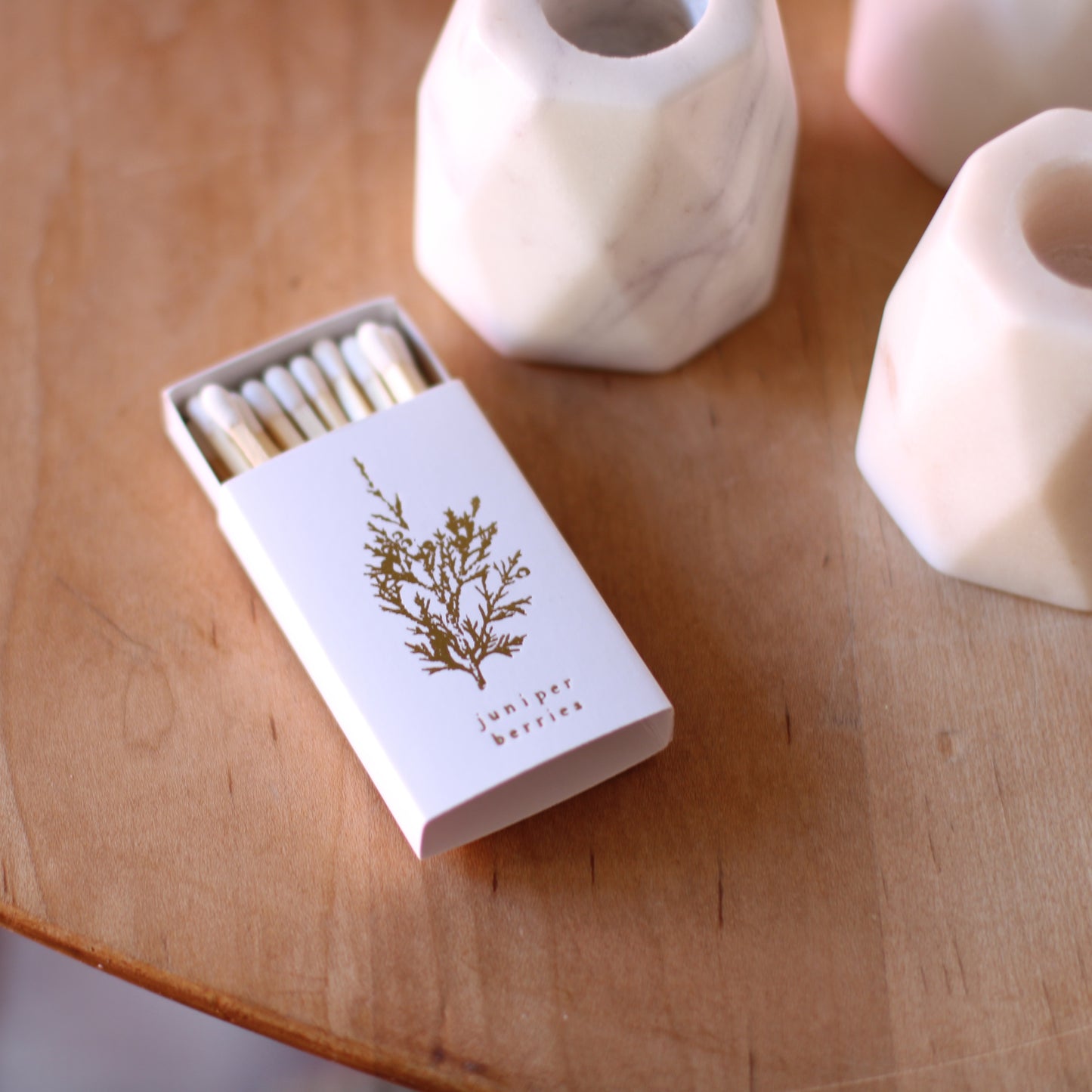 Studio Portmanteau Matches | Juniper Berries