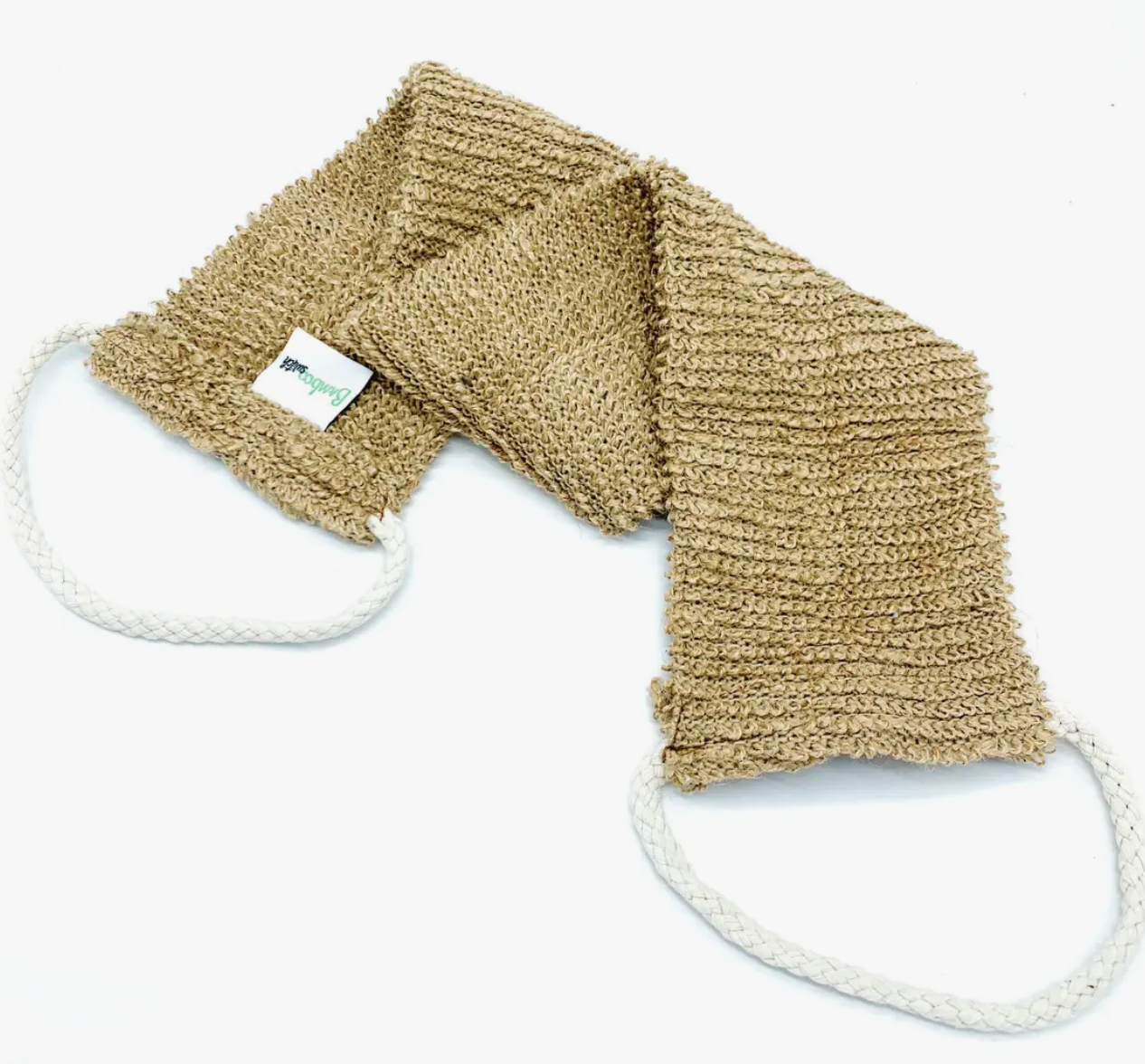 Bamboo Switch | Sisal Back Scrubbing Strap