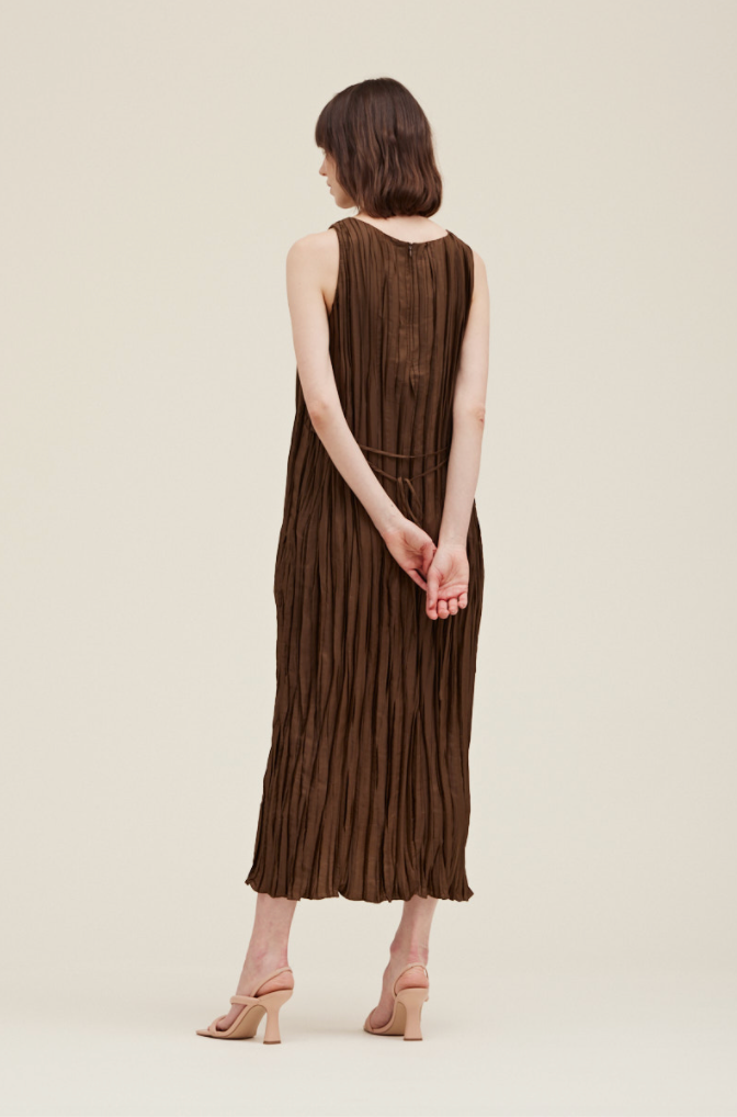 Grade & Gather | Pleated Holiday Dress