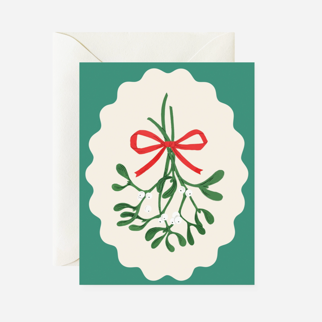 Botanica Paper | Mistletoe Holiday Card