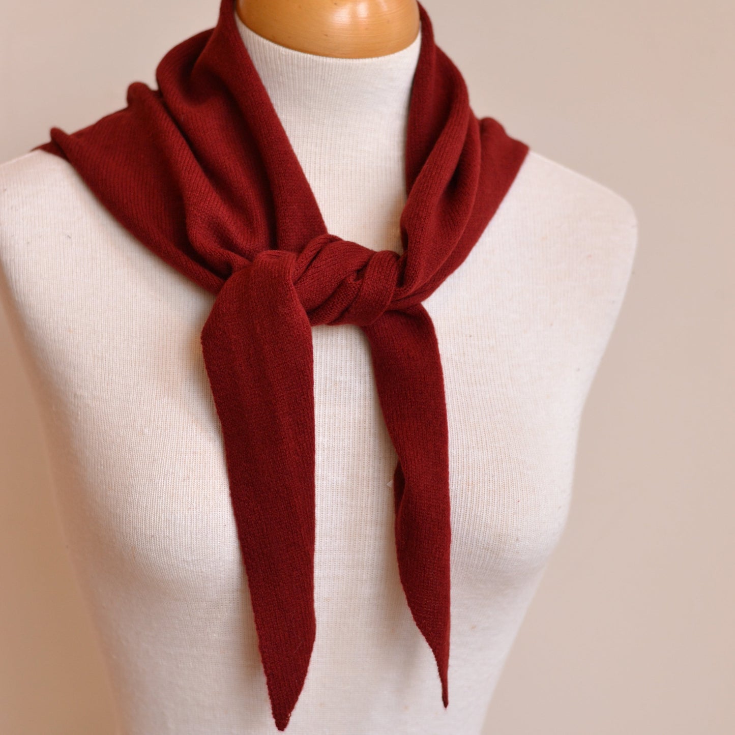 Dune Accessories | Merino Wool Knit Triangle Cravat Scarf