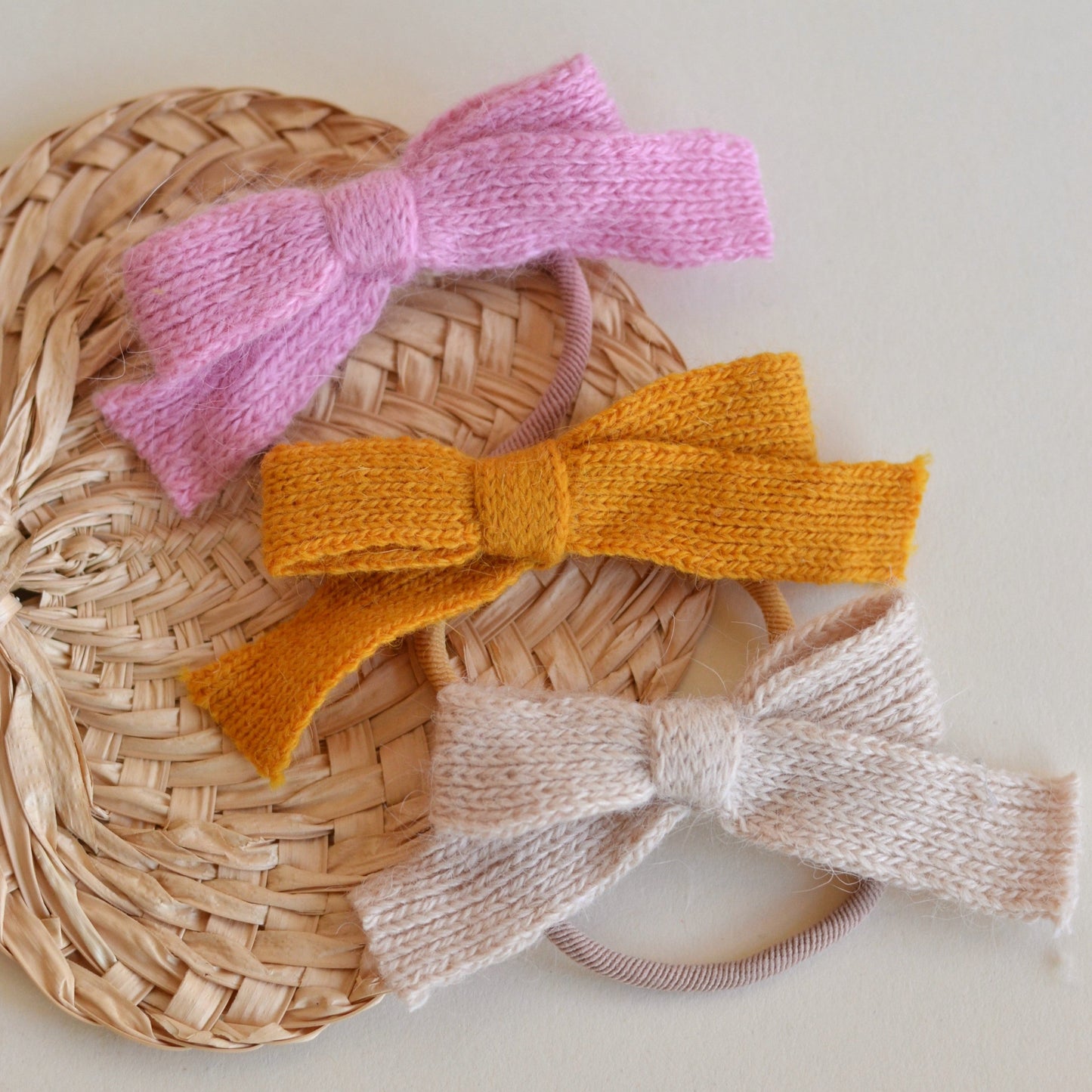 Love Lina | Handknit Ribbon Hair Ties
