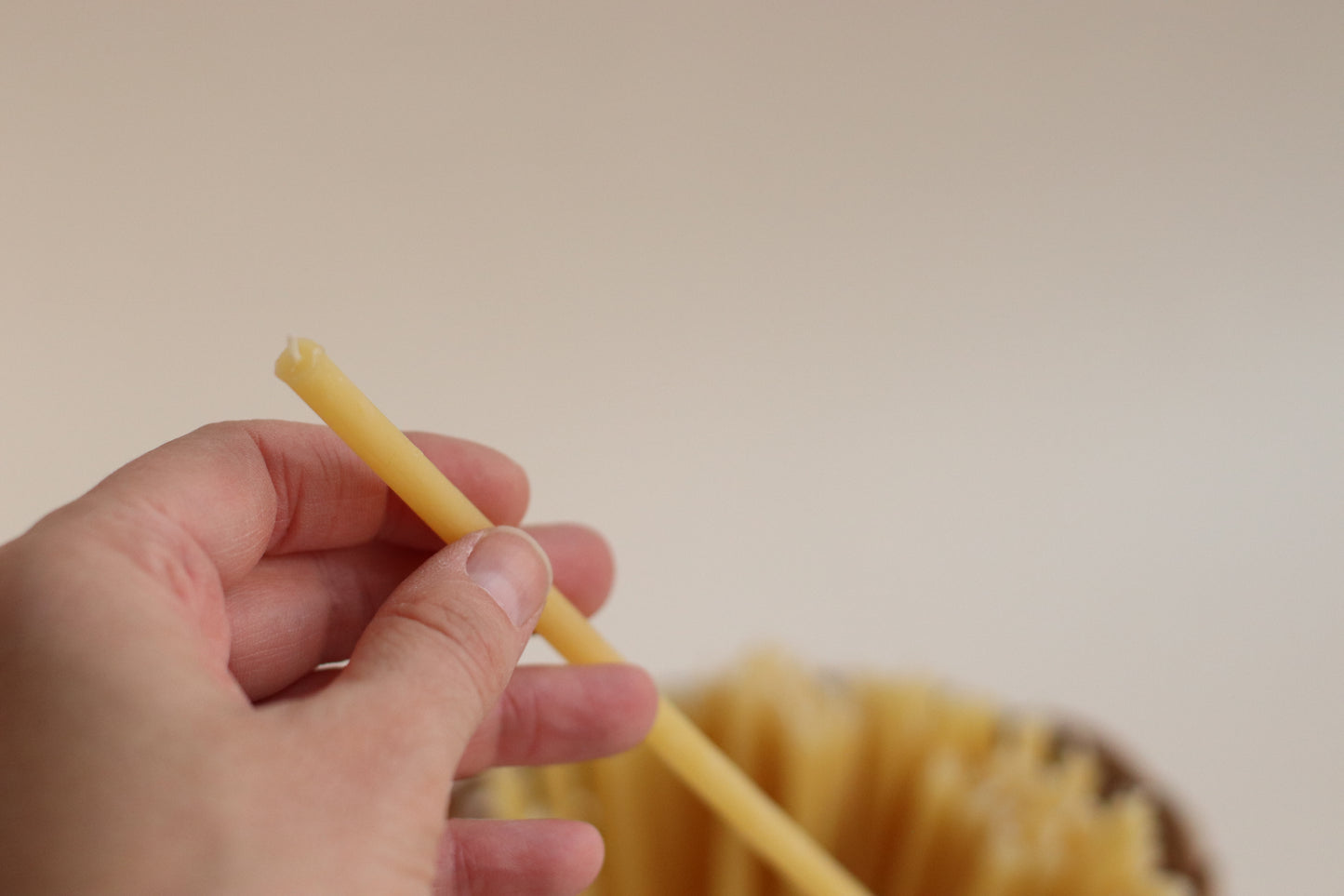 Beeswax Mini Taper Candle