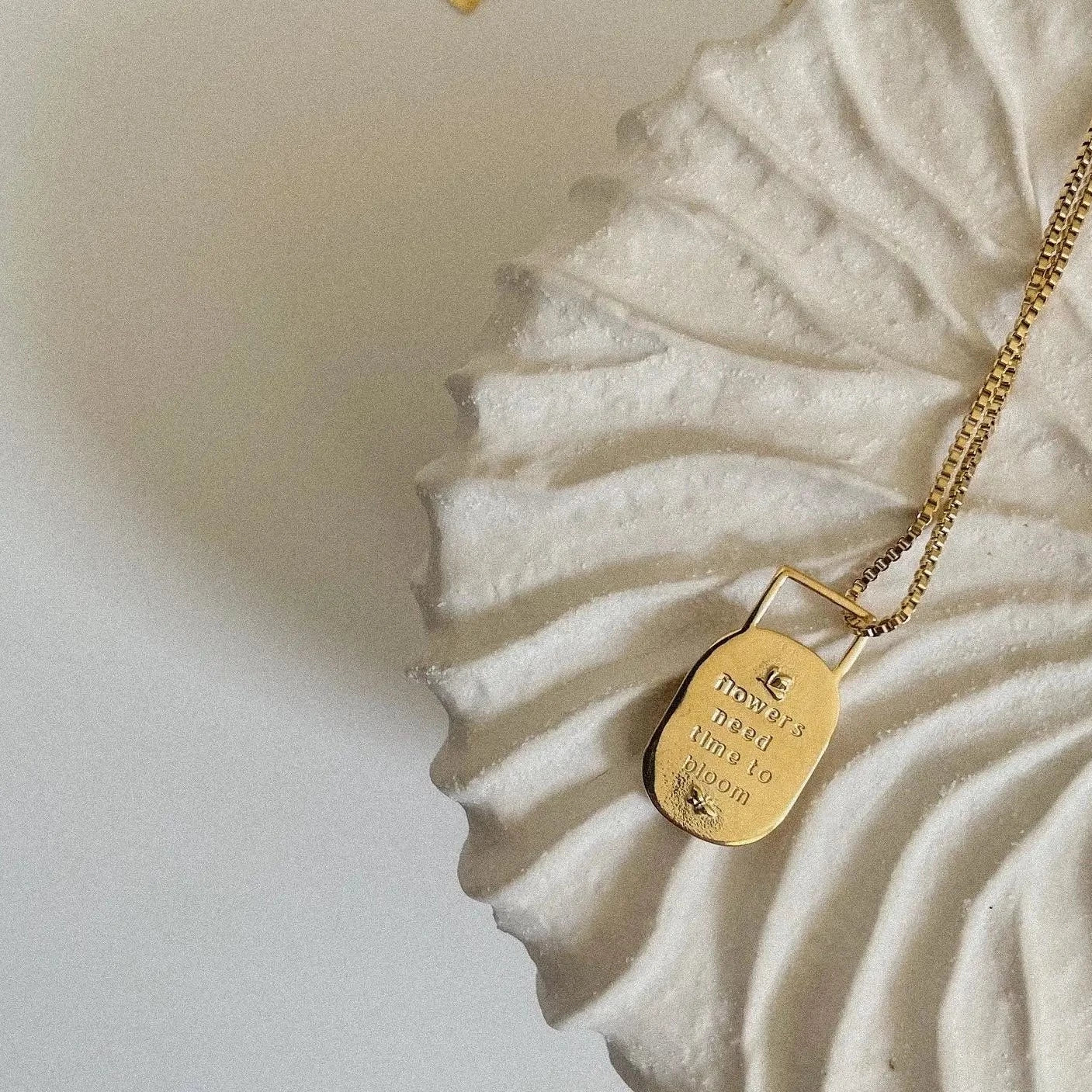 Namaste Jewelry | Bloom Affirmation Necklace