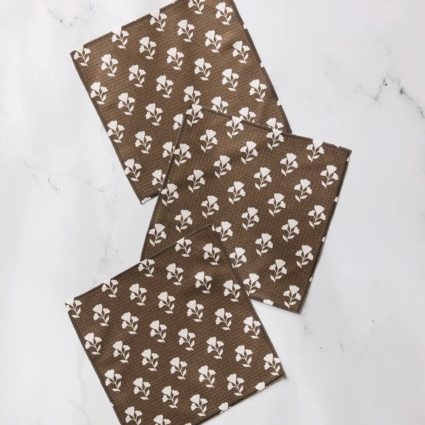 Geometry | Bloom for Mom Dishcloth, Set of 3