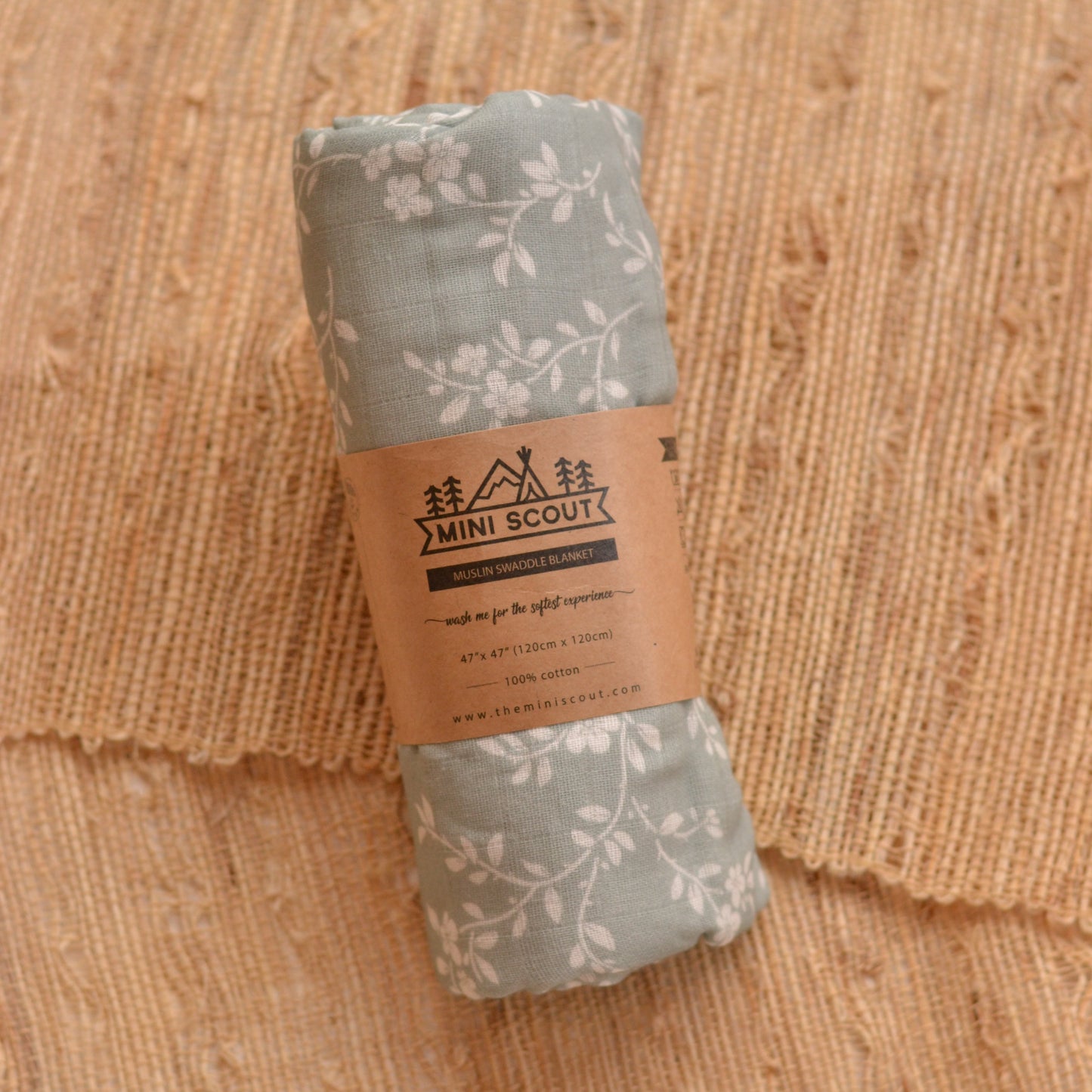 Mini Wander Muslin Swaddle Blanket | Multiple Patterns