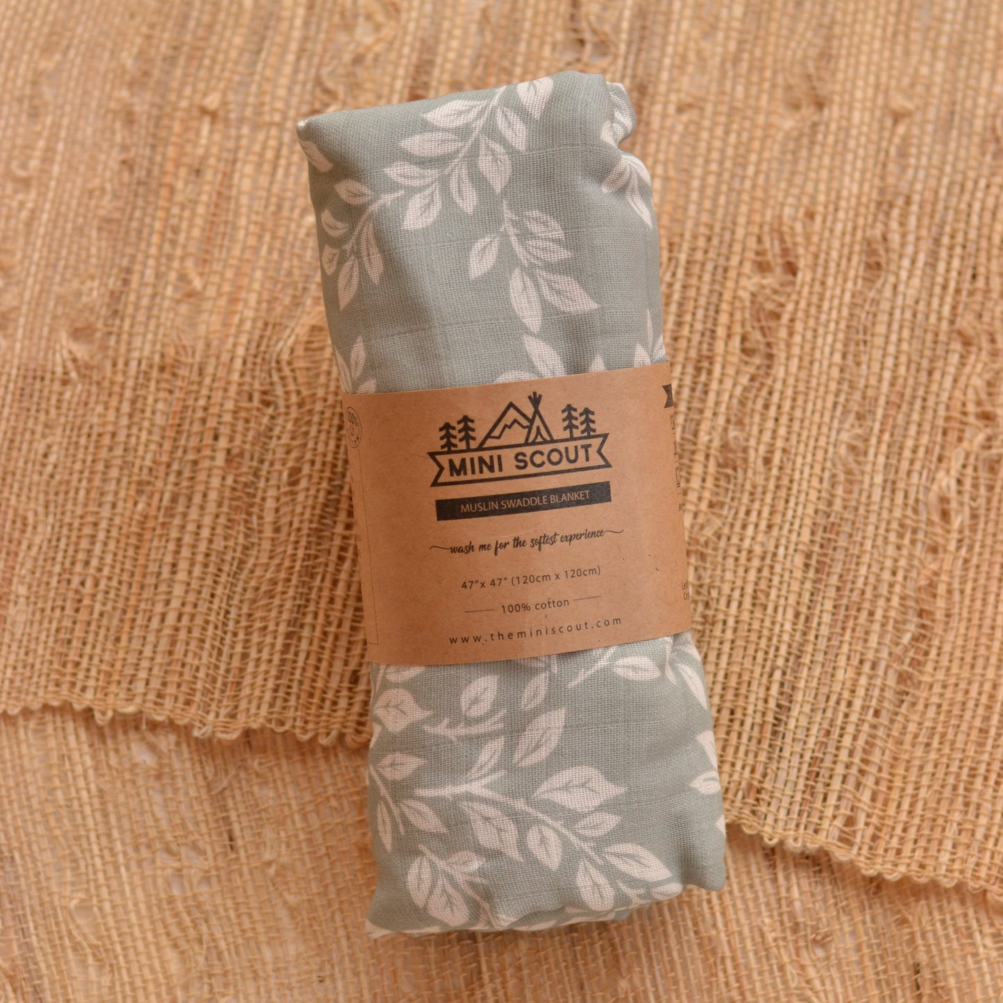 Mini Wander Muslin Swaddle Blanket | Multiple Patterns