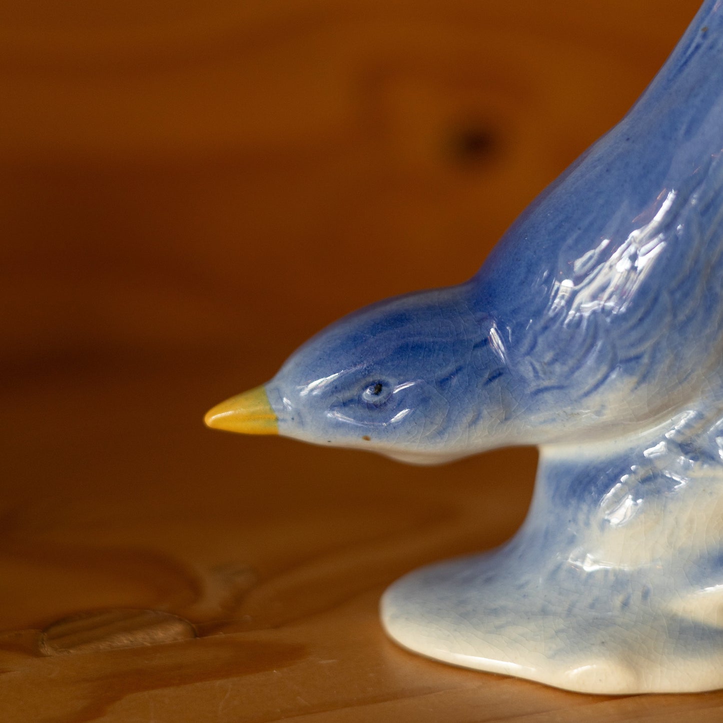 Small Ceramic Blue Bird