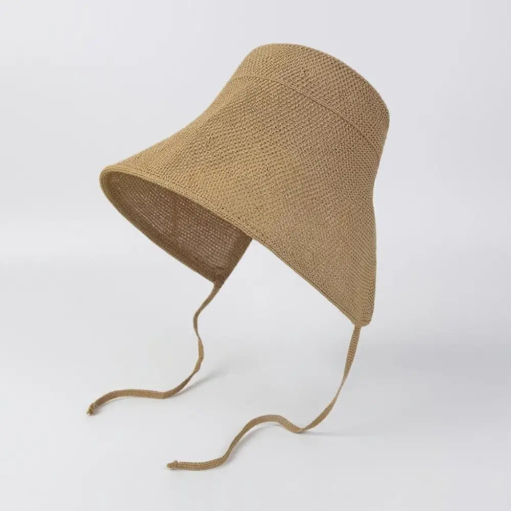 Dune Accessories | Wide Brim Straw Bonnet
