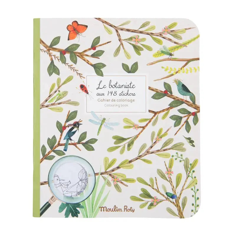 Speedy Monkey | Le Botaniste Coloring Book and Stickers