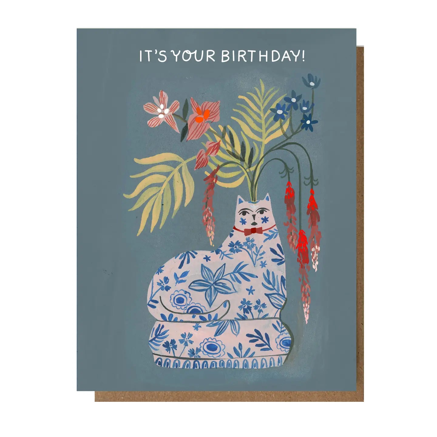 The Esme Shop | Cat with Bow Birthday Card