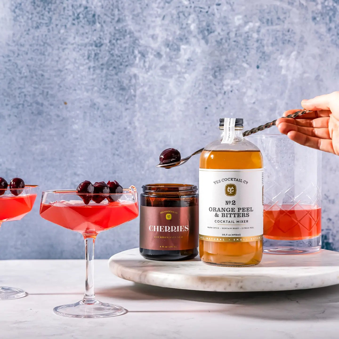 Yes Cocktail | Boozy Cocktail Cherries