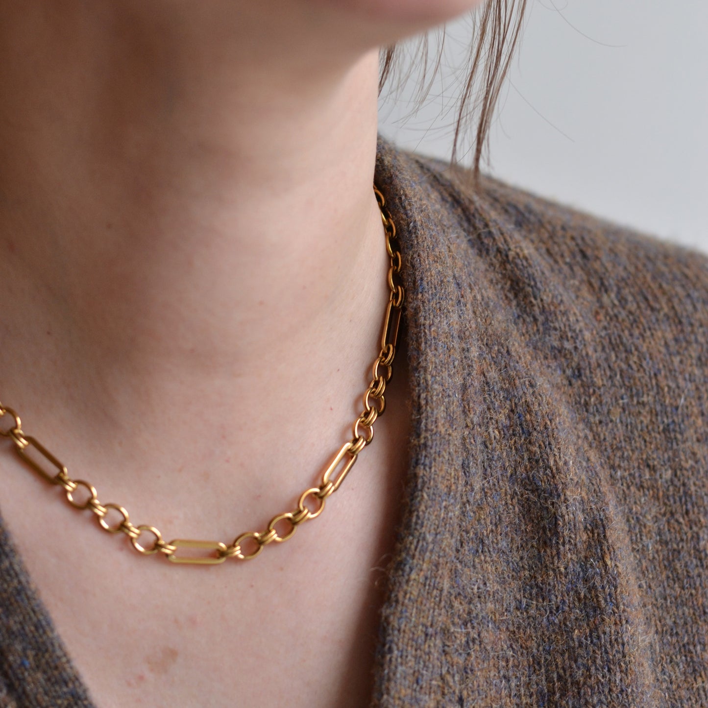 Bazou | Stainless Steel Choker Chain