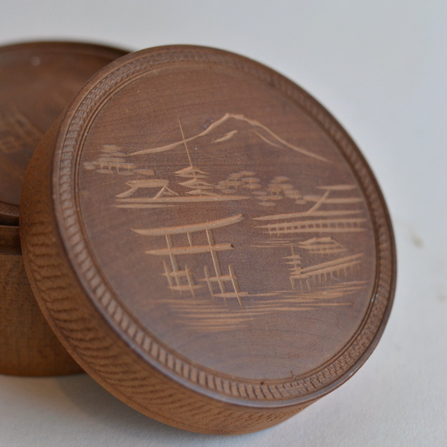 Wooden Engraved Coaster Set