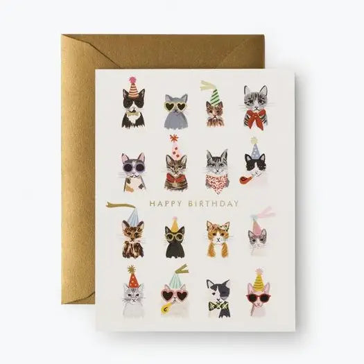 Rifle Paper Company | Cool Cats Birthday Card