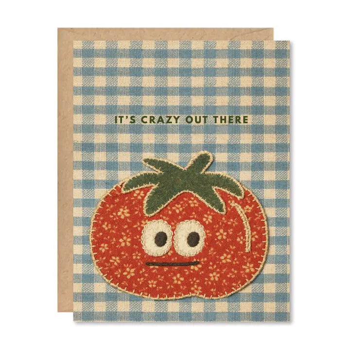 Three Potato Four | Crazy Out There Greeting Card