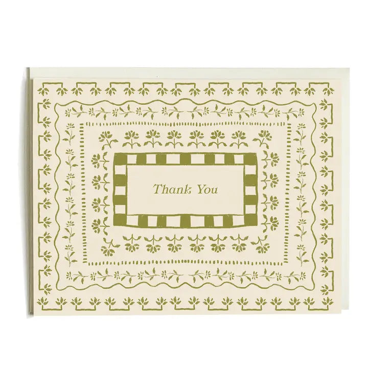 Pen + Pillar | Curio Thank You Card