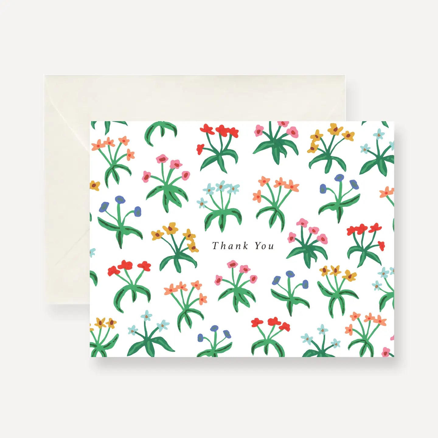 Persika Design Co. | Thank You Dainty Floral Greeting Card