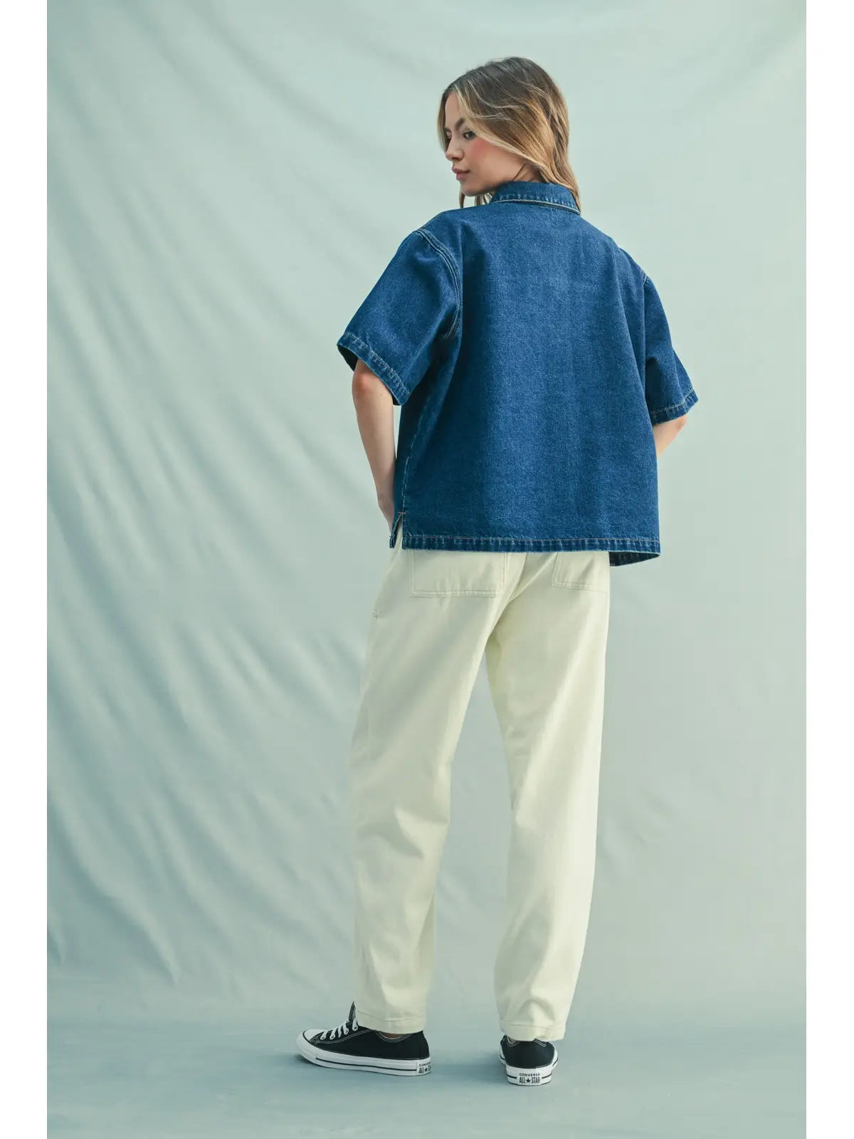 Wishlist | Button-Up Denim Shirt