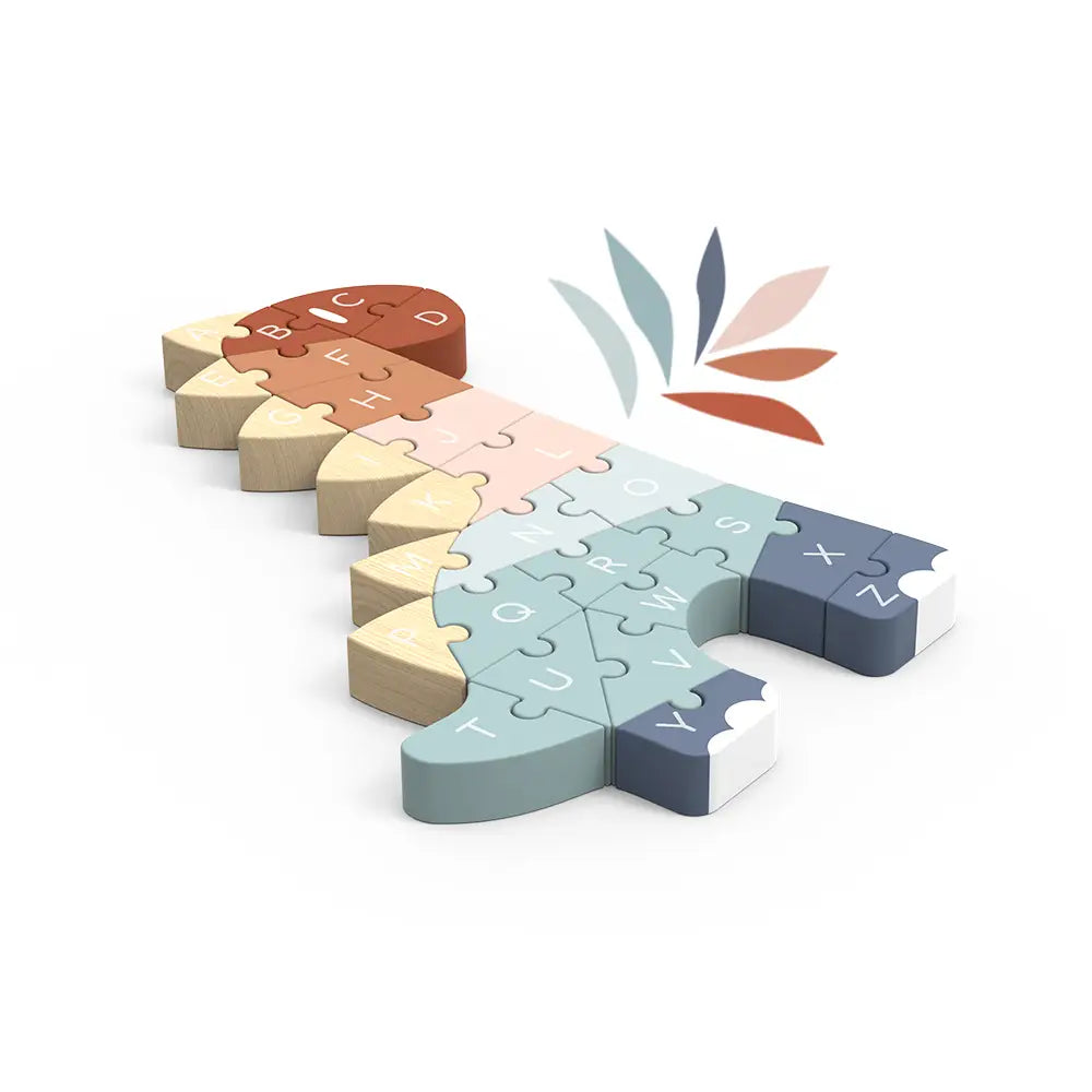 Speedy Monkey | ABC Dino Puzzle