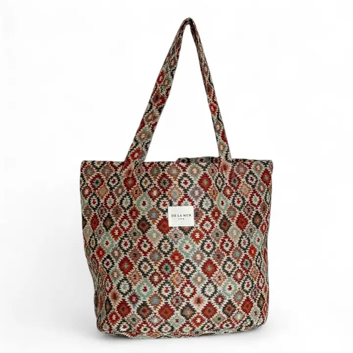 Dune Accessories | Geometric Jacquard Large Tote Bag