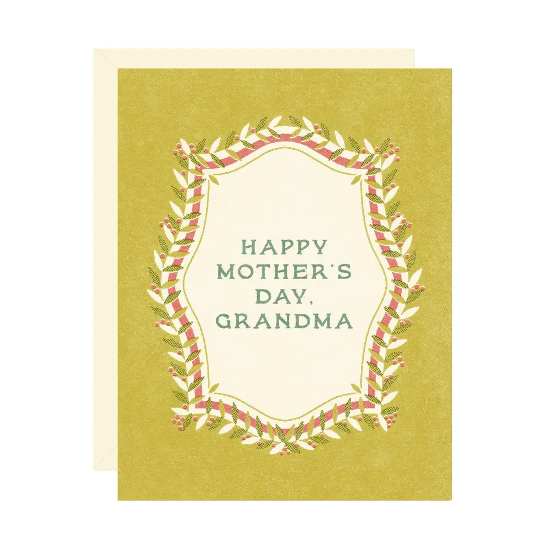 Wallflower Paper & Party | Happy Mother's Day Grandma Card