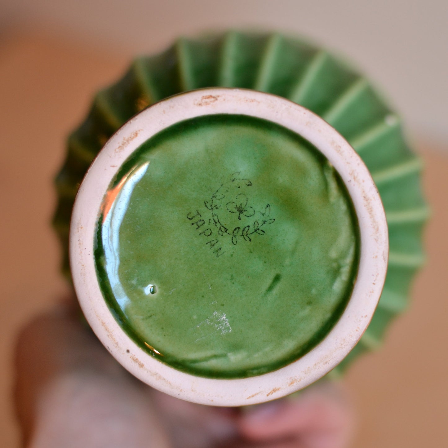 Small Japanese Footed Vase