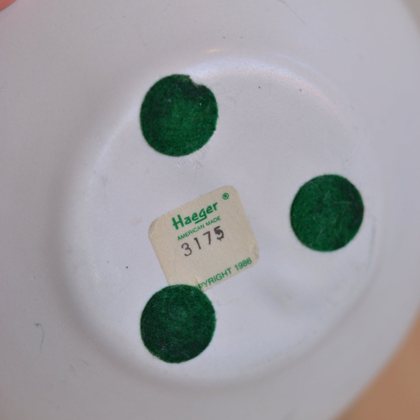 Haeger Cream Planter Bowl