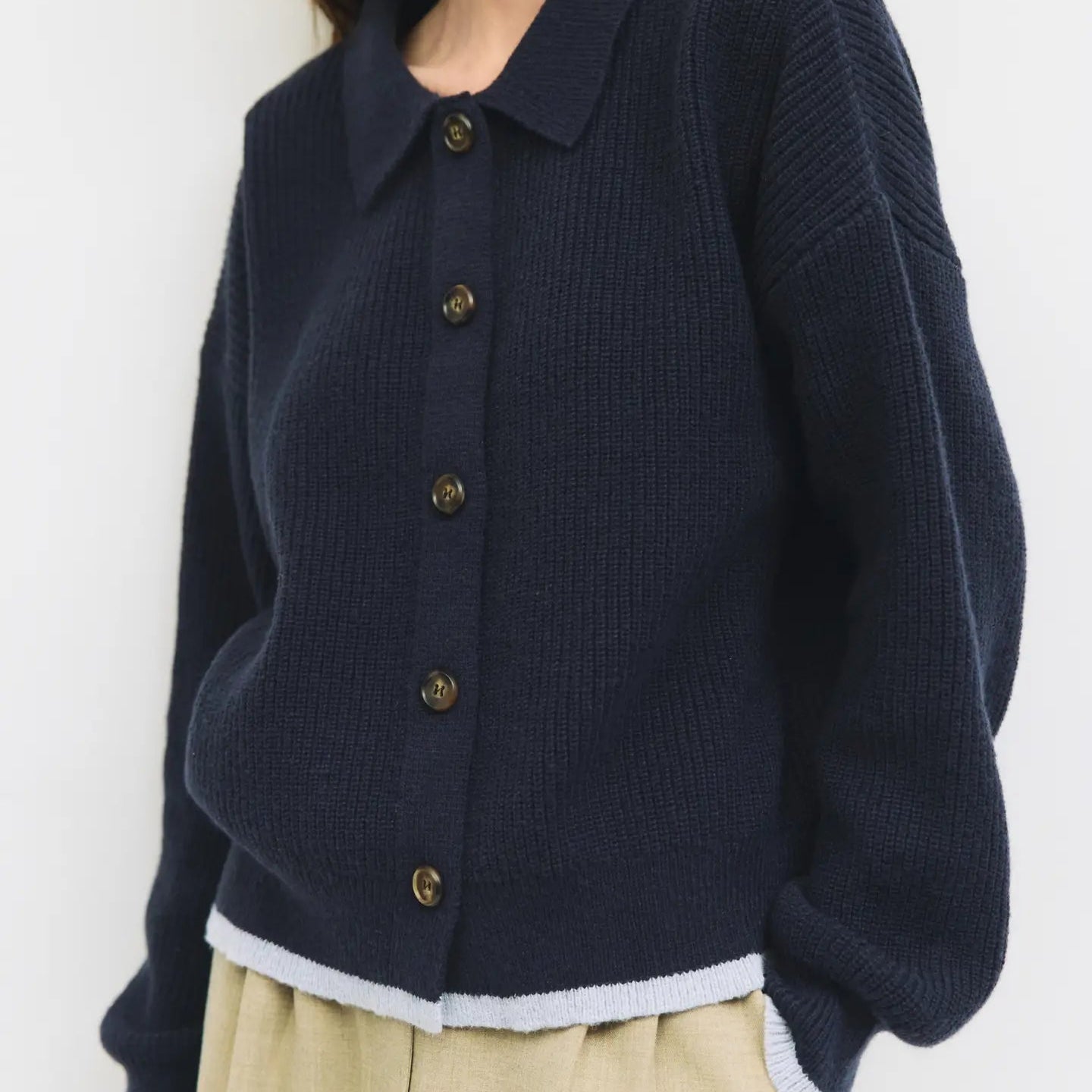 MOD REF | The Hans Cardigan, Navy Blue