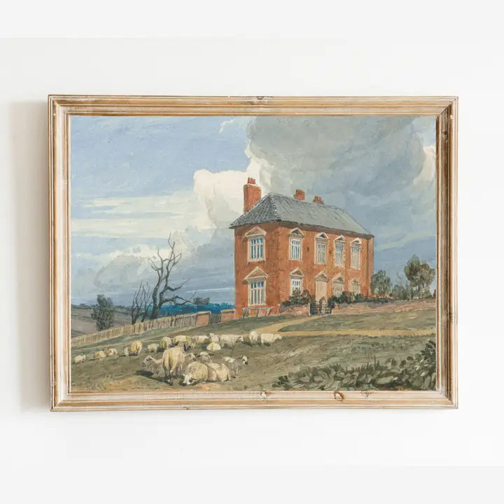 Sea to Skye | Irmingland Hall, Norfolk Antique Art Print