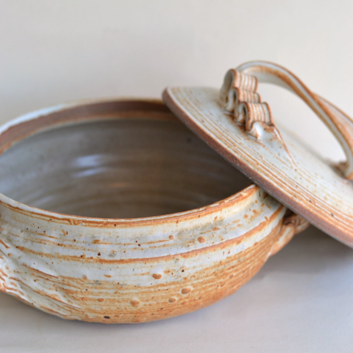 Studio Pot with Decorative Lid