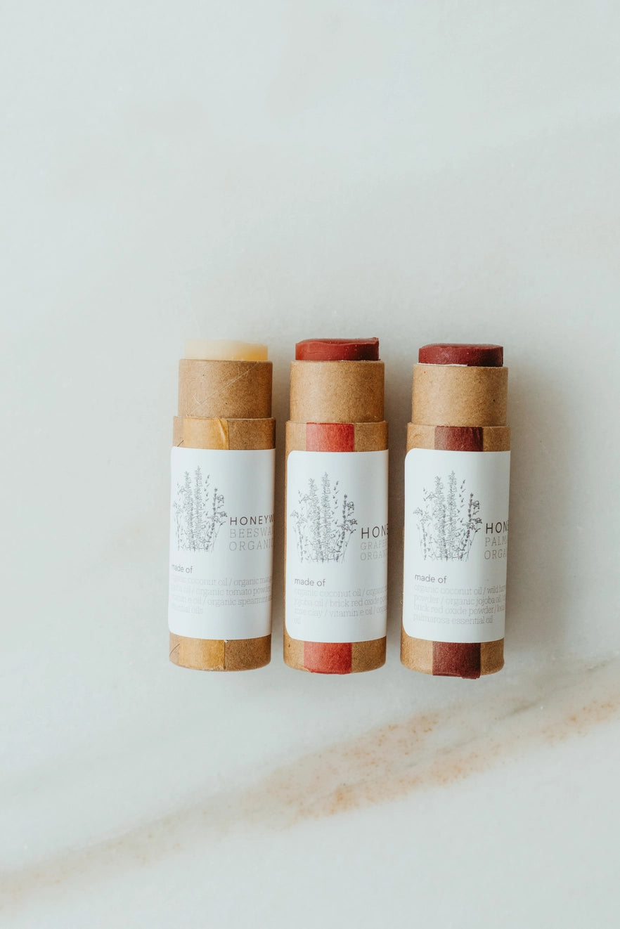 Honeywild Apothecary | Moisture Rich Lip Balm, Mint