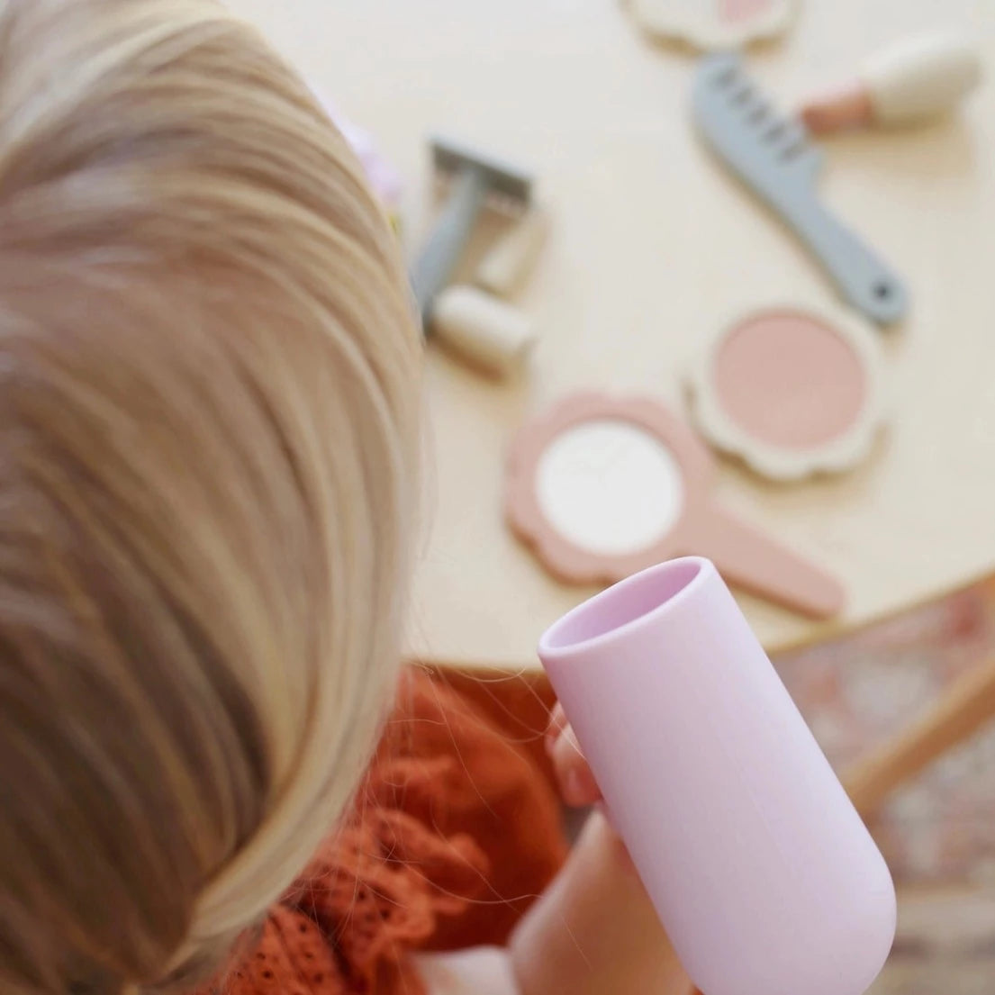 Marlowe & Co. | Silicone Hair & Makeup Playset