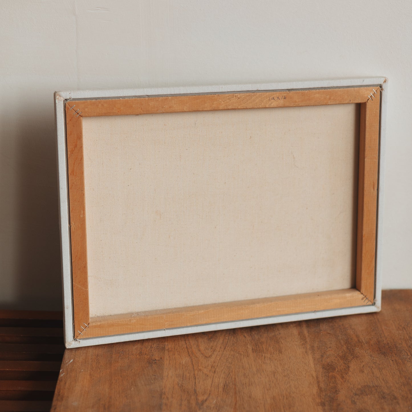 Original Canvas Painting, Crashing Waves