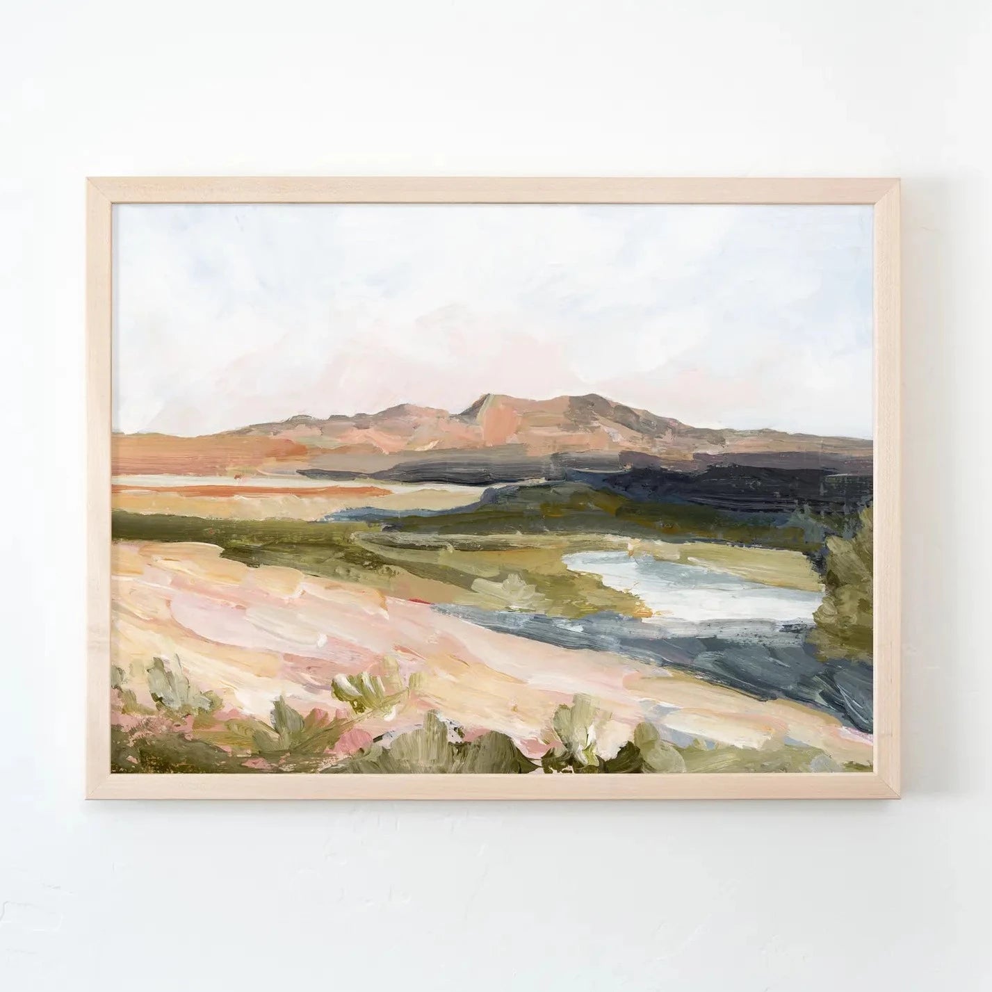 Laurie Anne Art | Mountain Shadow Canvas Print, 11x14