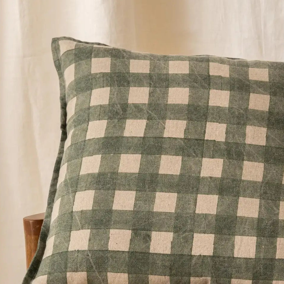 Dune Pillows | Linen Olea Pillow, 18" x 18"