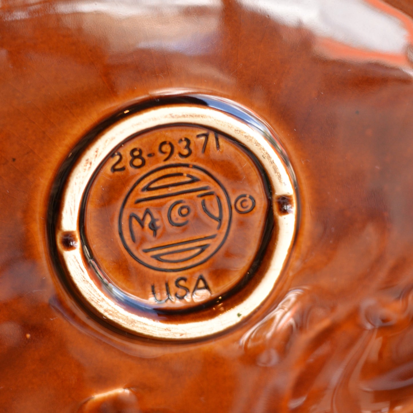 McCoy Large Rooster Serving Platter