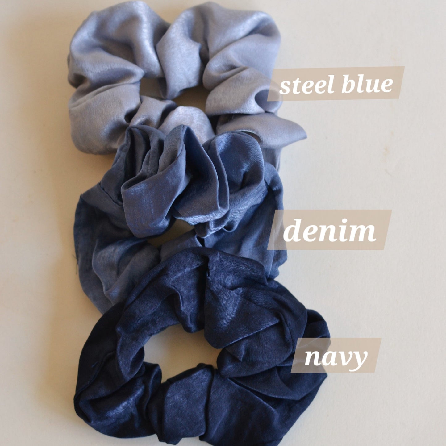 Adorro | Satin Scrunchies