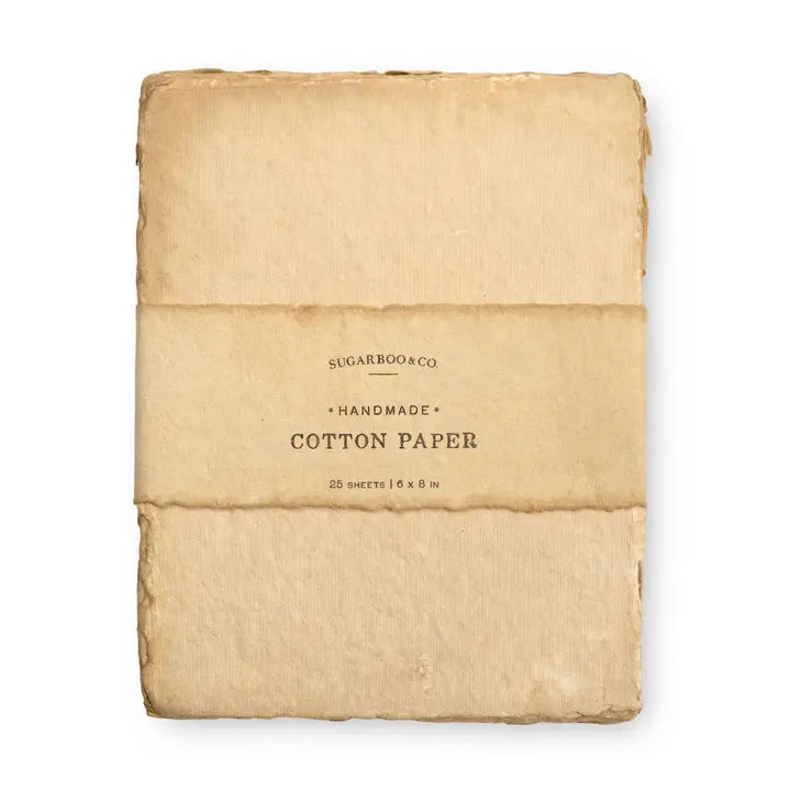 Handmade Cotton Paper Bundle, Smoked