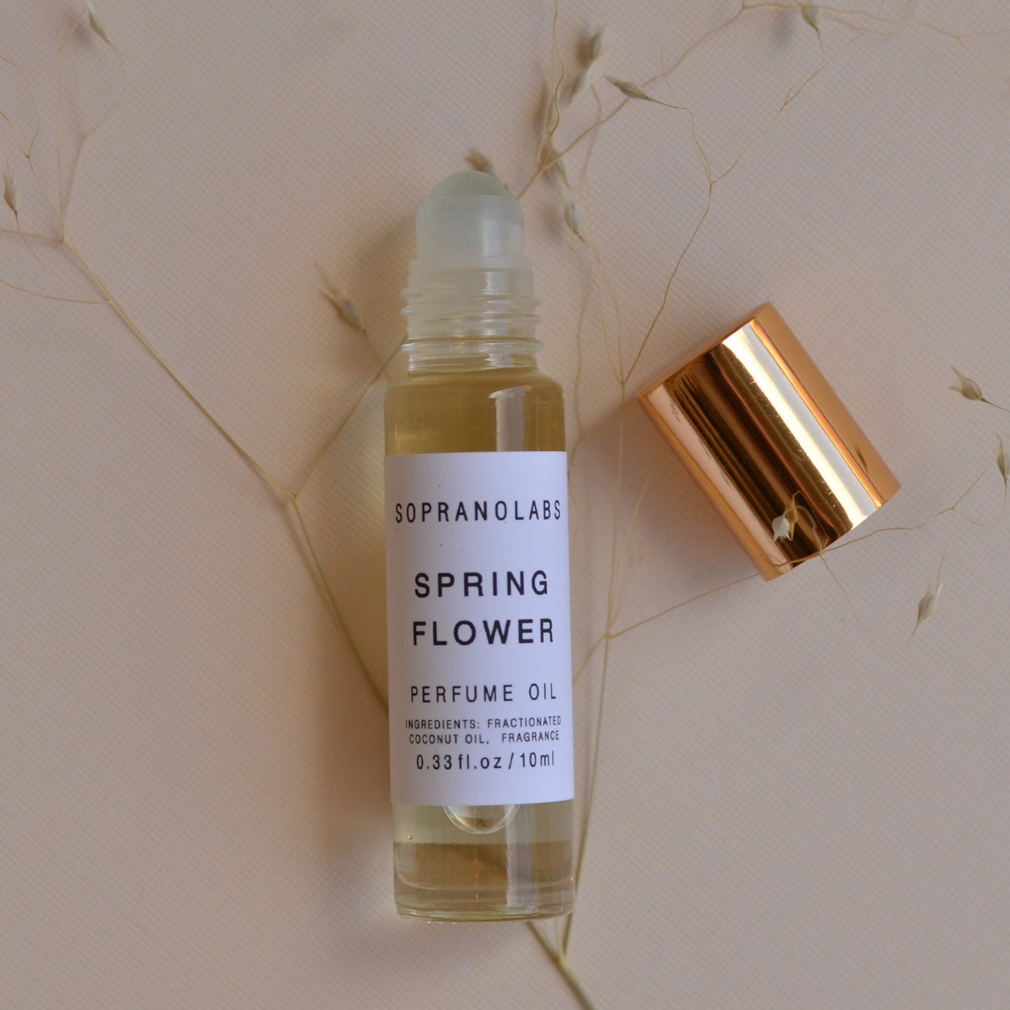 Soprano Labs | Roll On Perfume 10ml, Spring Flower