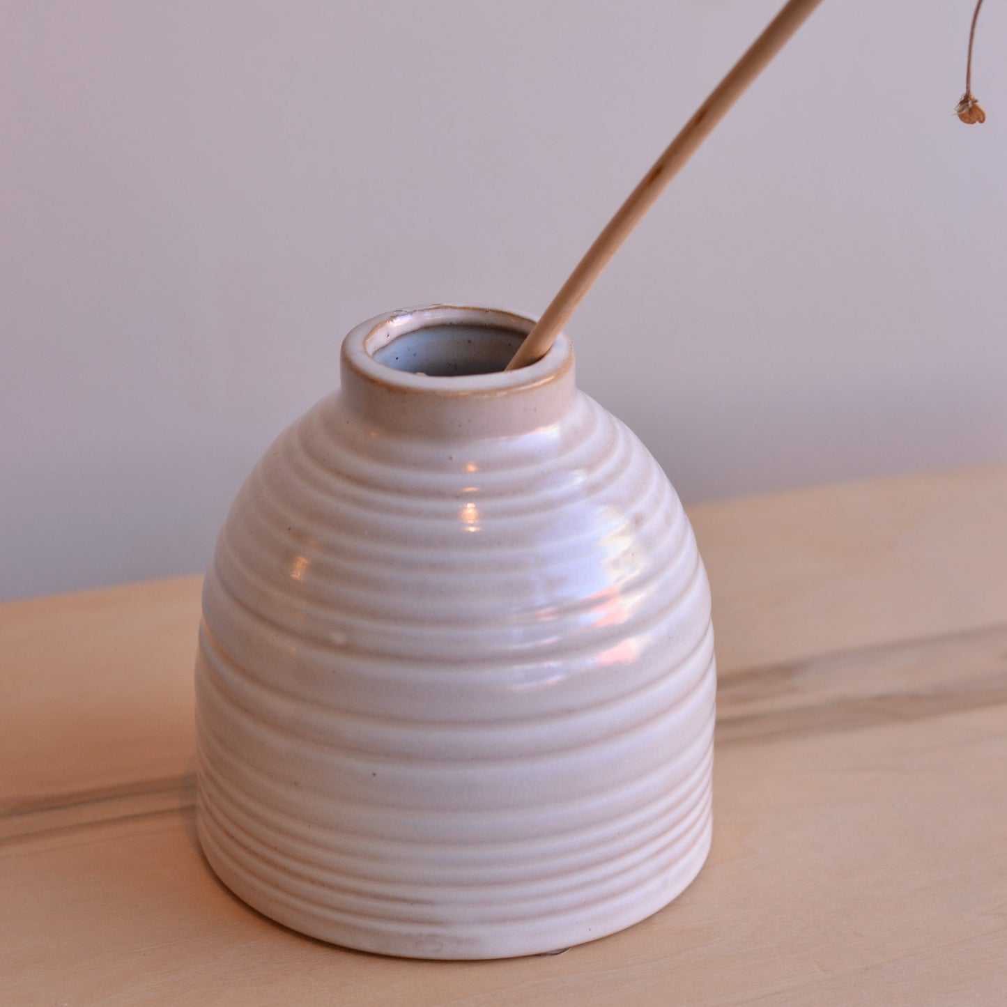 Dune Vases | Squat Ribbed Vase