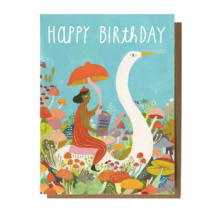The Esme Shop | Happy Birthday Swan Card