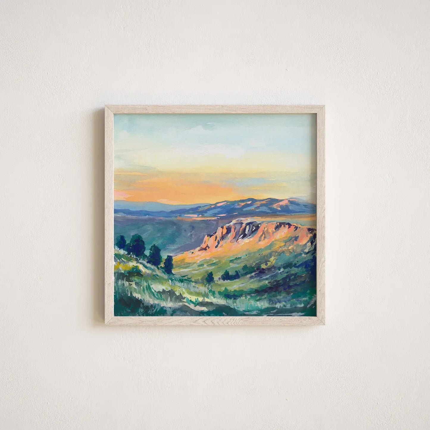 Beimborn Art - North Table Mountain, 8x8
