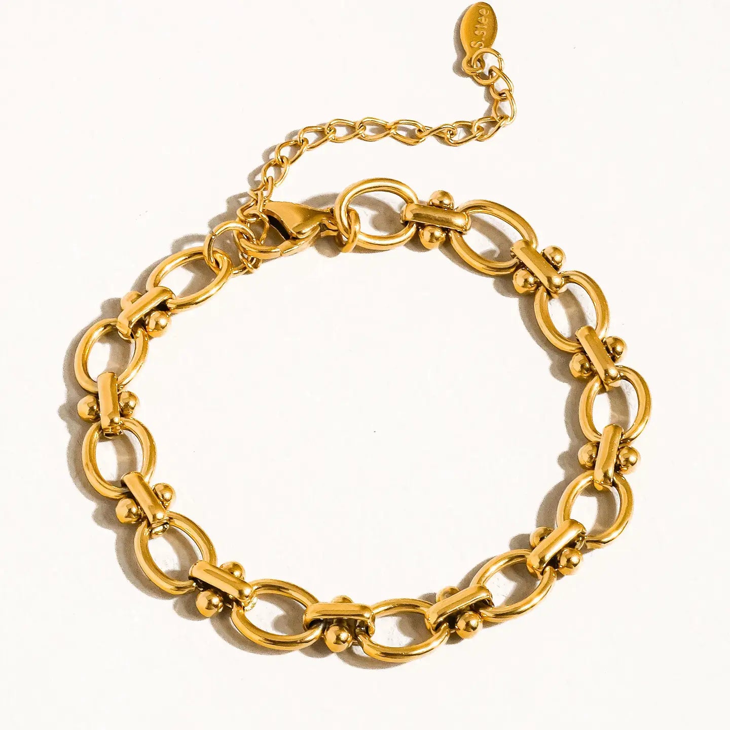 MAIQ | Thick Braided Chain Bracelet