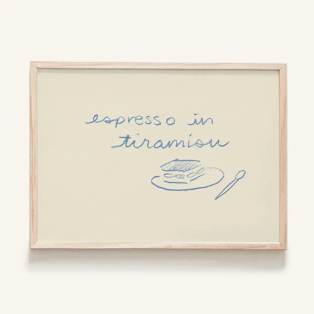 Phthalo Ruth | Espresso in Tiramisu Art Print, 5 X 7