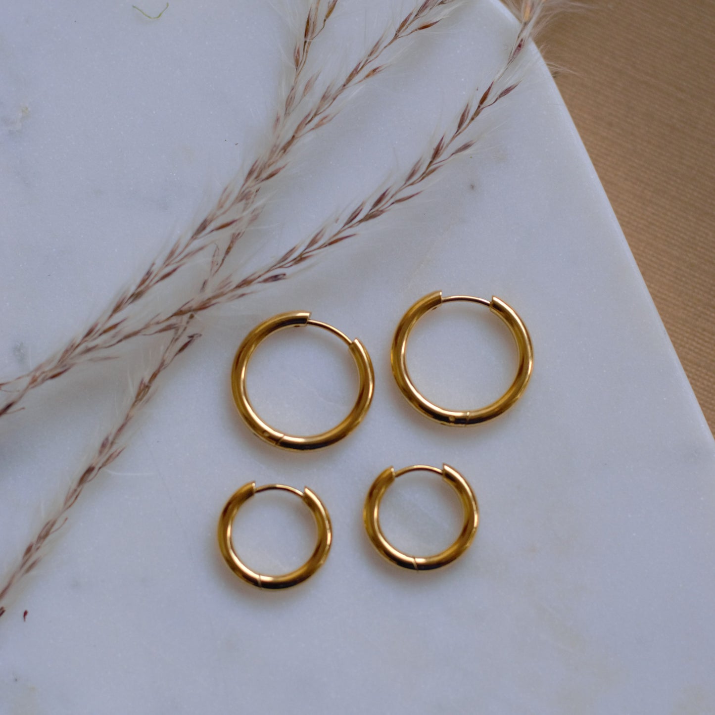 UBNY Collection | Huggie Hoop Earrings, 21mm