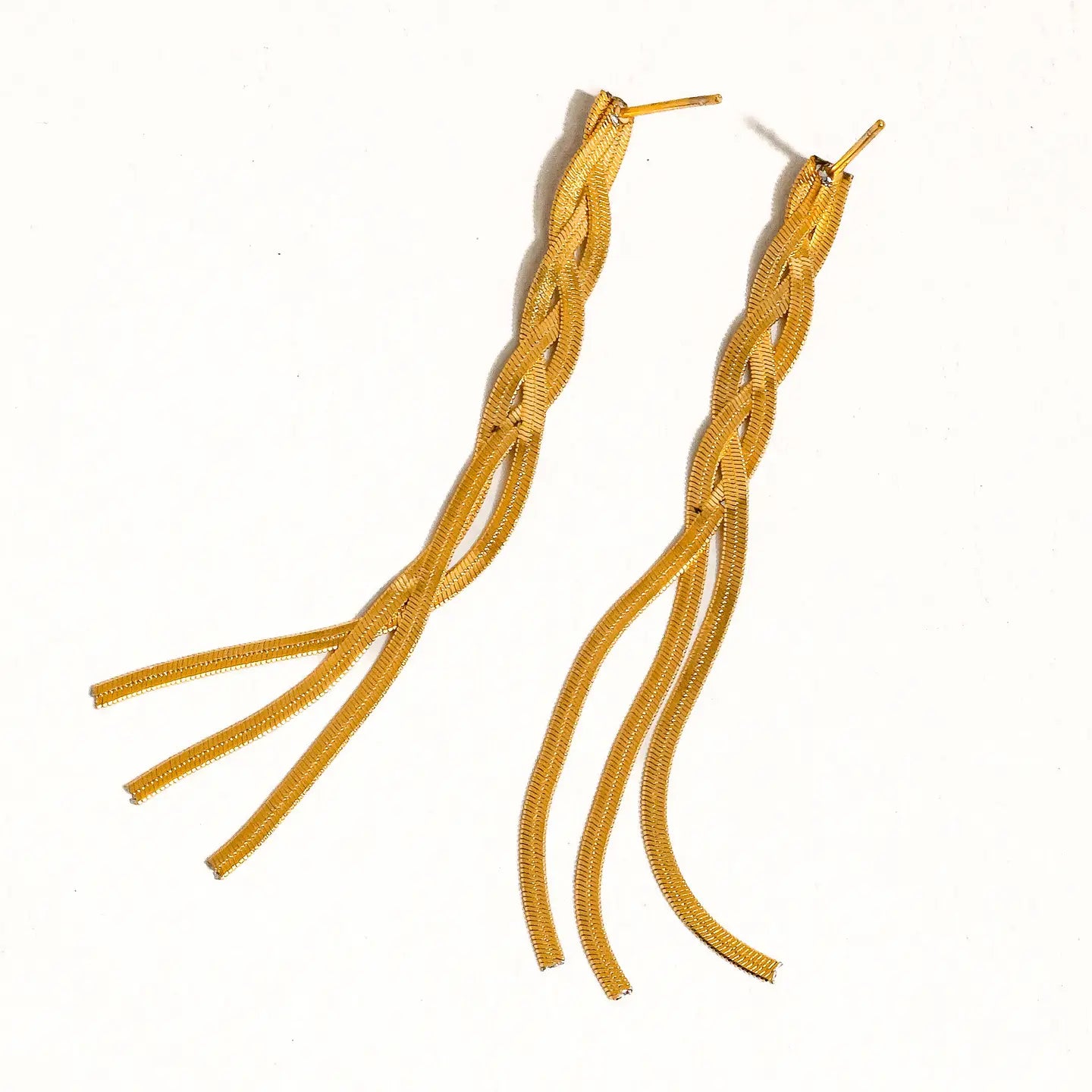 MAIQ | Braided Tassel Earrings